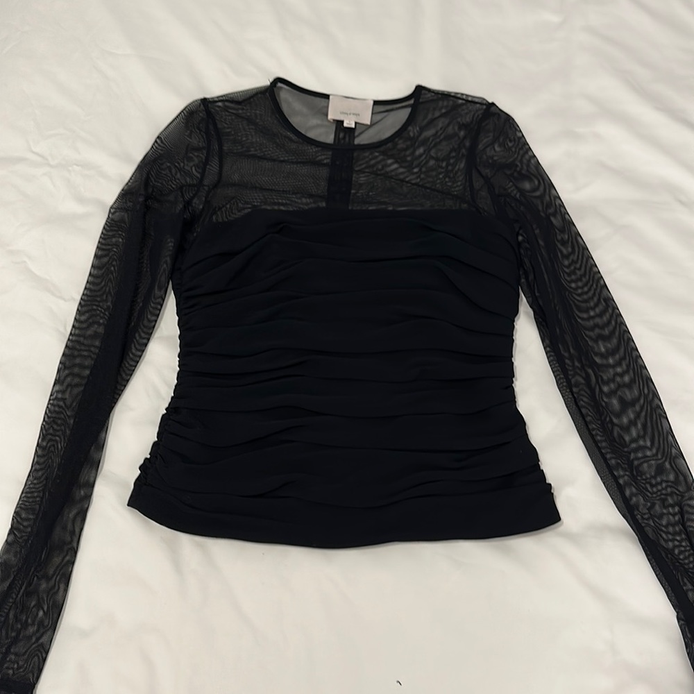 Clic a sept mesh top
